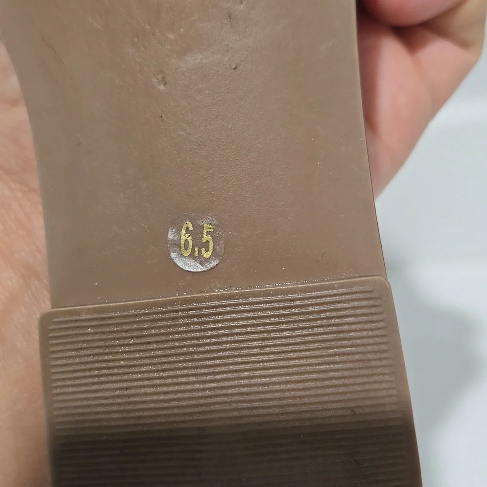 STEVEN NEW YORK Pink Croc-Embossed Slide Sandals - Picture 5 of 7